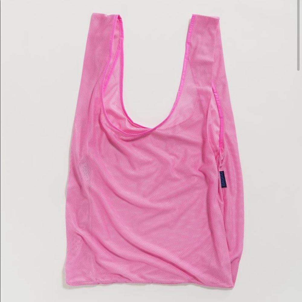 Mesh Baggu Bright Pink